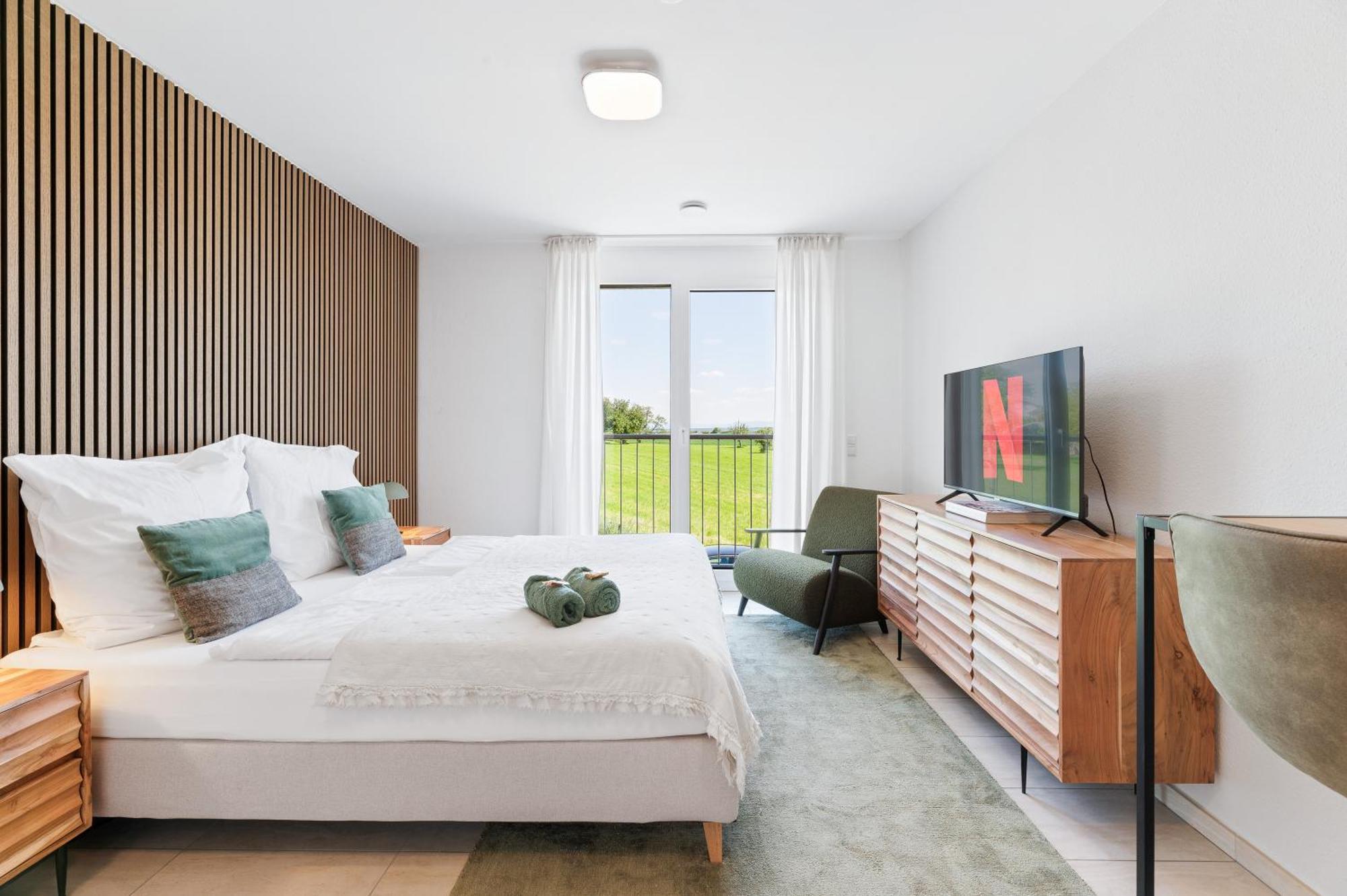 The Serviced - Design Apartments Štutgart Pokoj fotografie